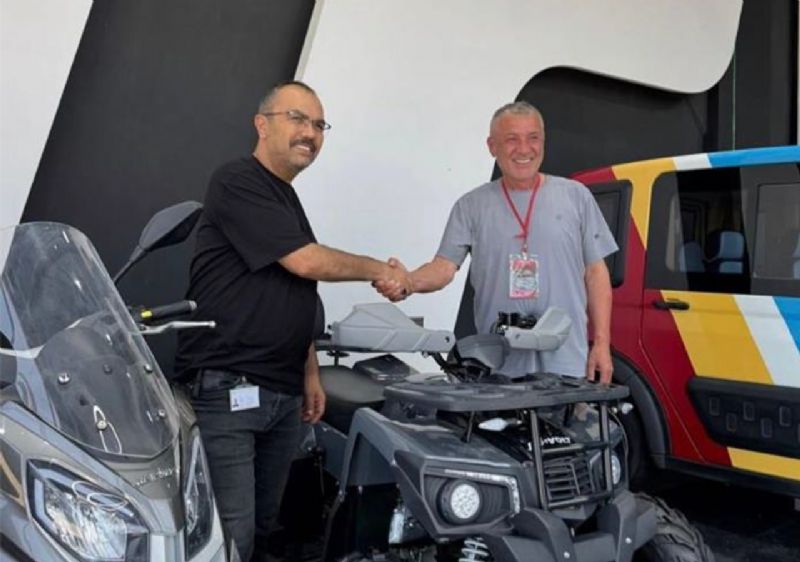 Düzce Belediyesi Hayvan Konukevine 1 adet ATV Arazi Aracı Bağışı