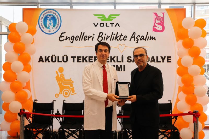 Şehit Prof. Dr. İlhan Varank Eğitim ve Araştırma Hastanesi’nde 10 Akülü Sandalye Desteği