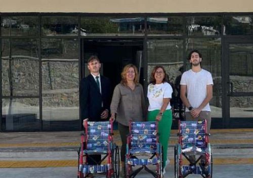 Biz Büyük Bir Aileyiz Derneği İşbirliği ile 200 adet Manuel Tekerlekli Sandalye Bağışı